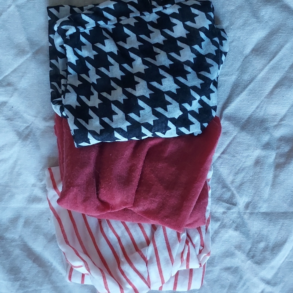 Headband / hair scarf /scrunchie - set of 3 **bundle for shipping discount**